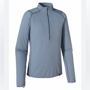Patagonia Capilene 2 Lightweight Men's Size M Gray Long Sleeve Half Zip